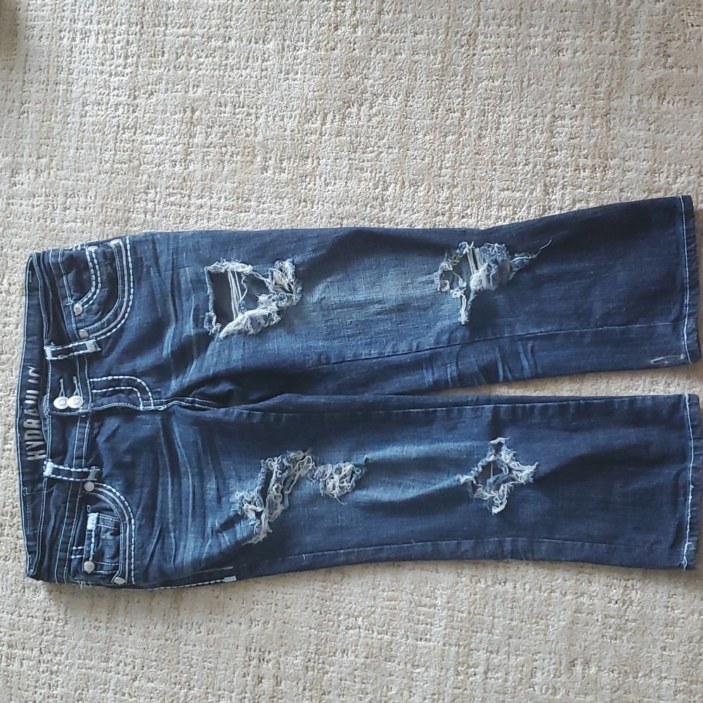 Hydraulic low rise 5 picket capris